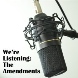 We're Listening- Amendments final